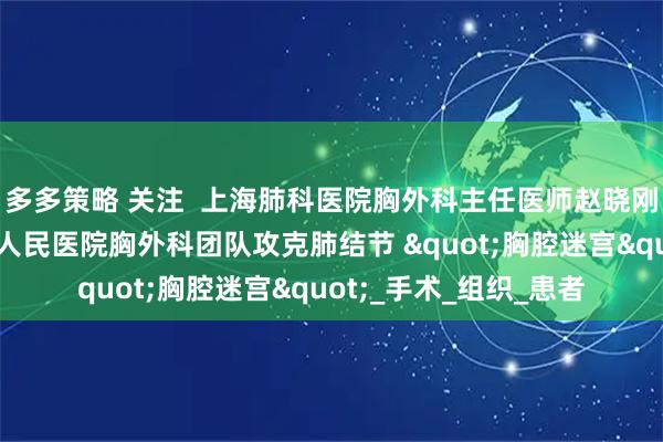 多多策略 关注  上海肺科医院胸外科主任医师赵晓刚教授带领太原市第四人民医院胸外科团队攻克肺结节 "胸腔迷宫"_手术_组织_患者